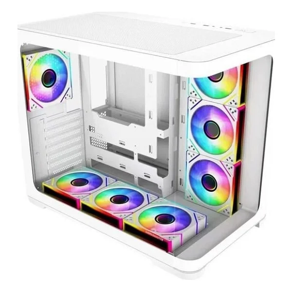 Gamebooster GB-G2851bw Argb Fanlı Beyaz Atx Oyuncu Kasası - Görsel 6