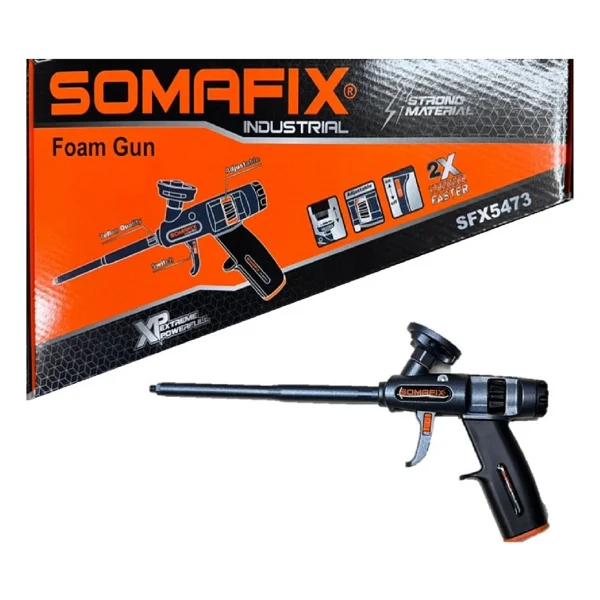 Somafix Poliüretan Köpük Tabancası Tetik Sabitleyicili Full Teflon Sfx-5473 - Görsel 3