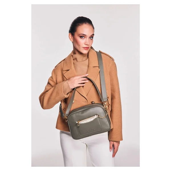 Nautica Kadın Çapraz Çanta Cn6540t Nautıca Nautıca Ladıes Bag L.Khakı - Haki - Görsel 6