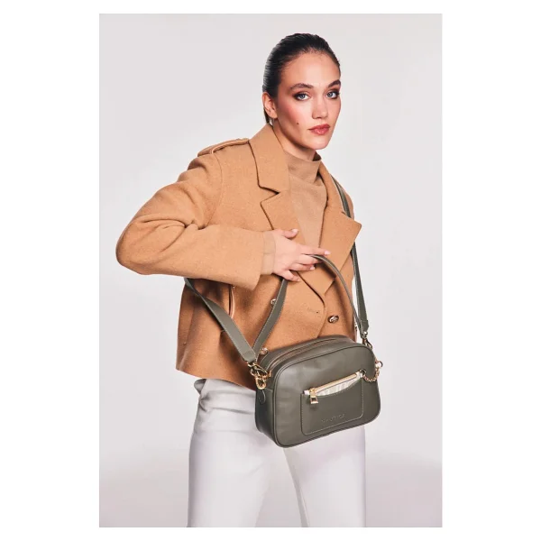 Nautica Kadın Çapraz Çanta Cn6540t Nautıca Nautıca Ladıes Bag L.Khakı - Haki - Görsel 2