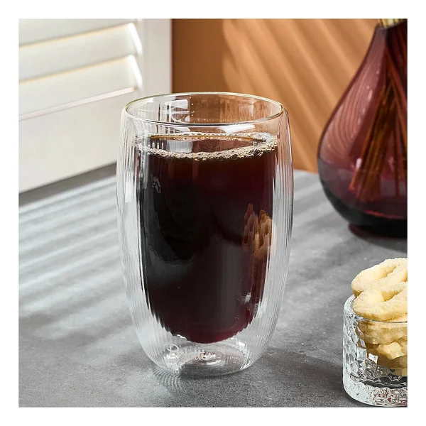 Perotti Lineo 450 Ml Çift Cidarlı Bardak - Görsel 2