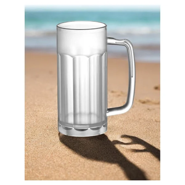 İstanbul Horeca 6 Adet Kırılmaz, Çizilmez, Yıkanabilir PC Arjantin Ayran Ve Bira Bardağı 560 Ml - Görsel 2