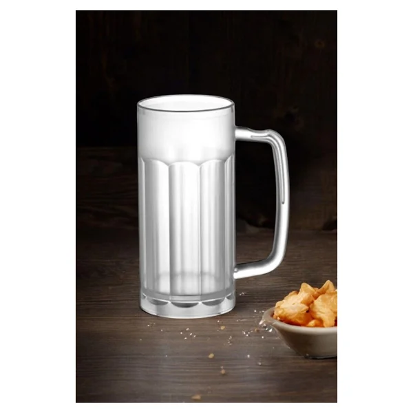 İstanbul Horeca 6 Adet Kırılmaz, Çizilmez, Yıkanabilir PC Arjantin Ayran Ve Bira Bardağı 560 Ml - Görsel 3