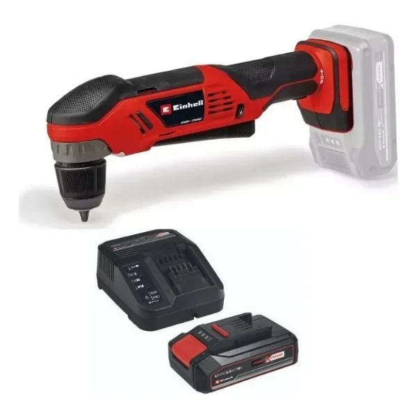 Einhell Te-Ad 18'li 1 x 2.5 AH Akülü Açılı Dik Vidalama Makinesi - Görsel 2