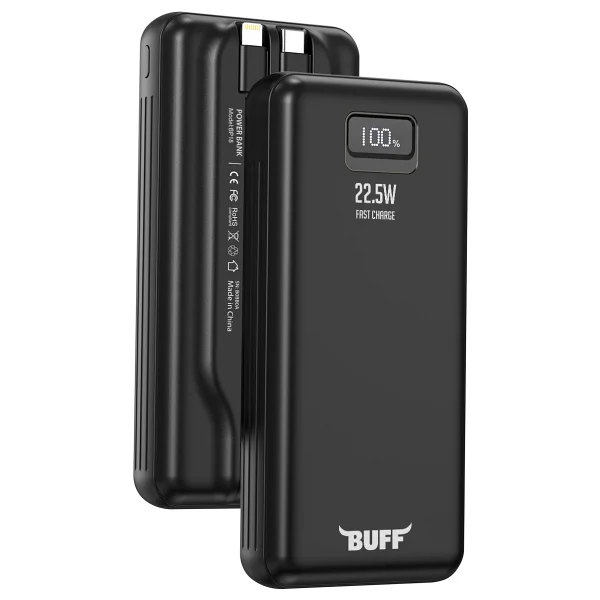 Buff Bp18 Siyah 20000 mAh Powerbank - Görsel 3