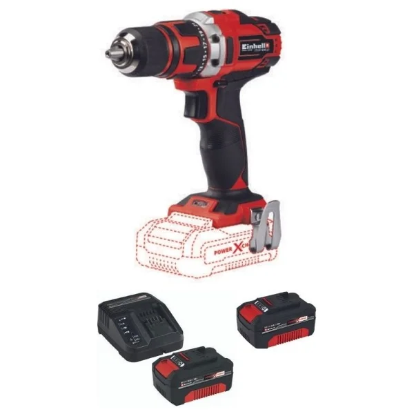 Einhell Te-CD 18/40 Li Çift Akülü 4 Ah Matkap - Görsel 3