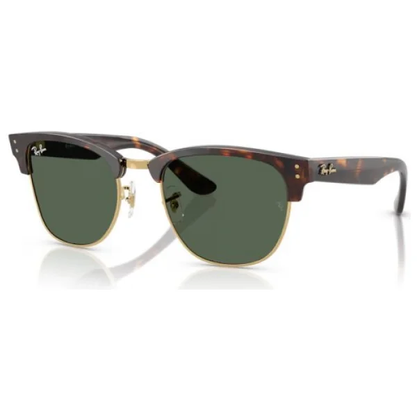 Ray-Ban Clubmaster Reverse 0504s 1359vr Havana-Dark Green Güneş Gözlüğü - Görsel 2