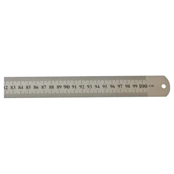 Rubenis Jr-100 Standart 100 Cm Çelik Cetvel - Görsel 3