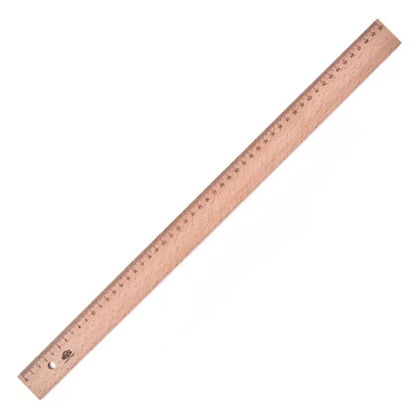 Yıldızlar /Hatas Tahta Cetvel 50 Cm - Görsel 2