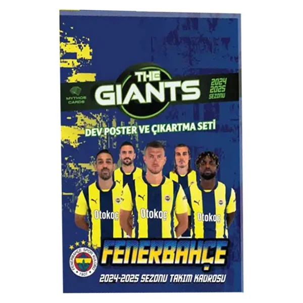 Mythos Cards - Fenerbahçe The Giants 2024/25 Sezonu Dev Poster Ve Çıkartma Seti - Görsel 3