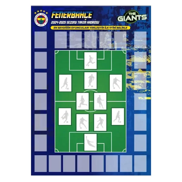Mythos Cards - Fenerbahçe The Giants 2024/25 Sezonu Dev Poster Ve Çıkartma Seti - Görsel 2