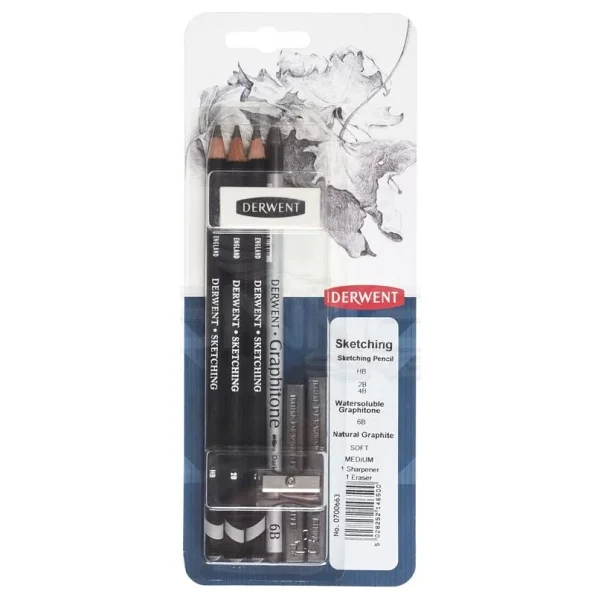 Derwent Fine Art Sketching Mixed Media Başlangıç Seti - Görsel 2