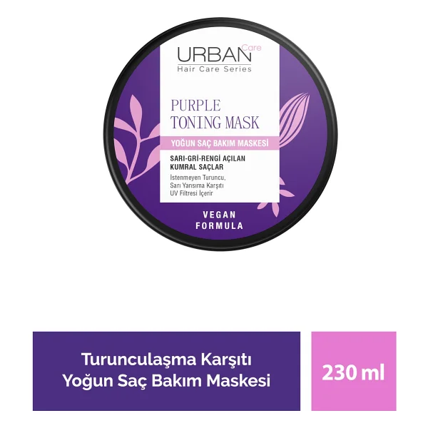 Urban Care Mor Turunculaşma Karşıtı Yoğun Saç Bakım Maskesi 230 Ml - Görsel 8