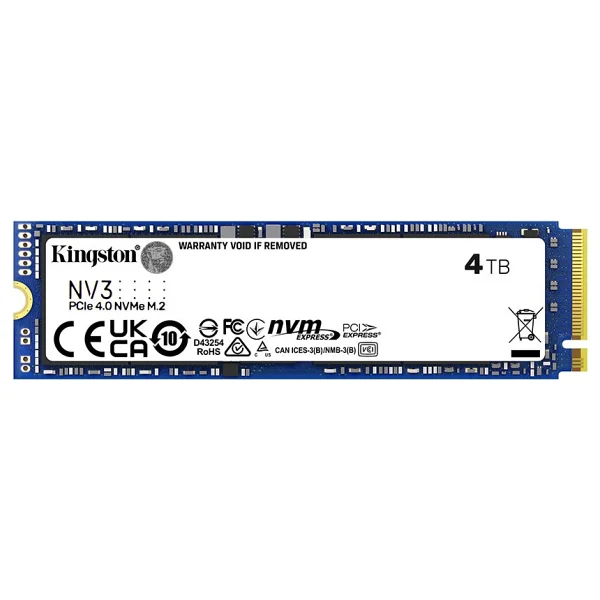 Kingston Nv3 Snv3s/4000g Pcı-Express 4.0 4 TB M.2 SSD - Görsel 4