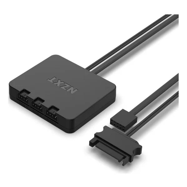 Nzxt F120 RGB Rf-R12tf-B1 Siyah 12 Cm 3'lü Kasa Fanı - Görsel 3