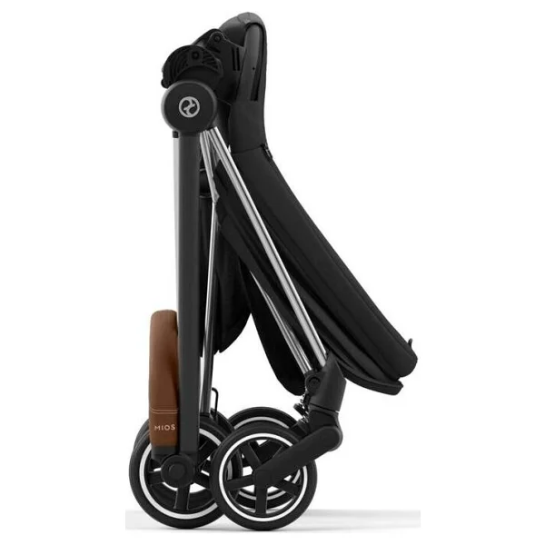Cybex Mios Chrome Brown-Sephia Black Bebek Arabası - Görsel 9