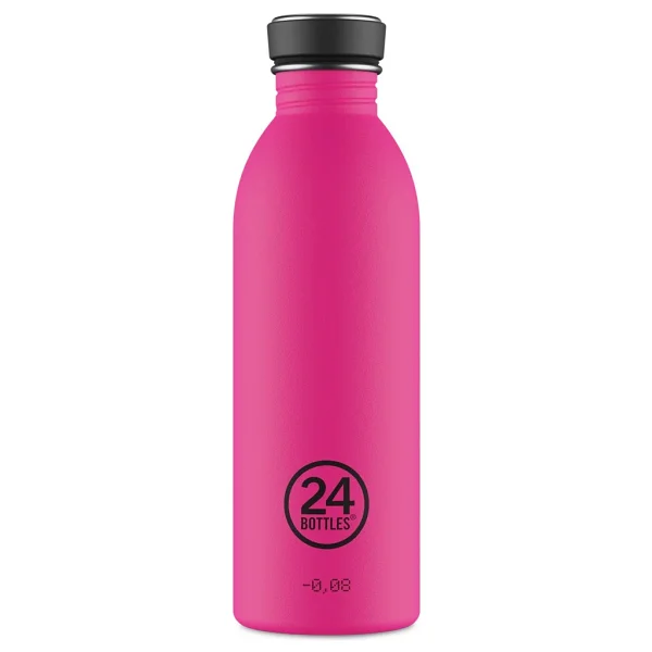24 Bottles Urban Bottle Passion Pink Paslanmaz Çelik Su Suluk, Matarasi 500 Ml - Pembe - Görsel 6
