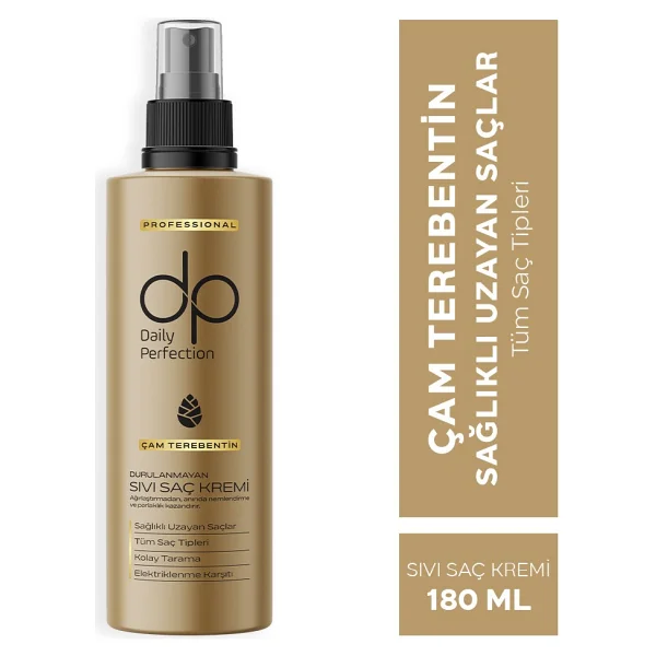 Dp Daily Perfection Çam Terebentin 180 Ml Sıvı Saç Kremi - Görsel 3