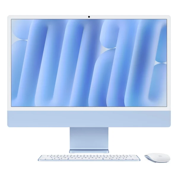 iMac M4 Mavi Mwv13tu/A 16 GB 256 GB SSD 10c GPU 24" 4.5k All İn One PC - Görsel 3