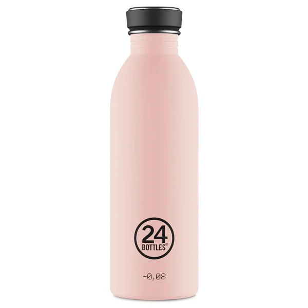 24 Bottles Urban Bottle Dusty Pink Paslanmaz Çelik Su Şişesi 500 Ml - Pembe - Görsel 6