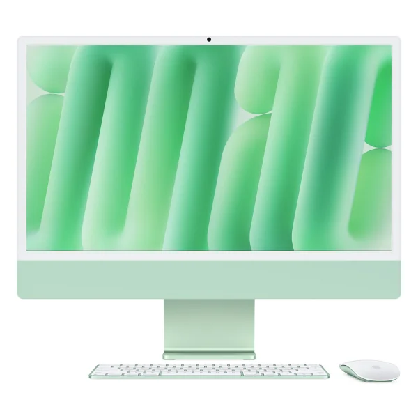 iMac M4 Yeşil Mwuy3tu/A 16 GB 256 GB SSD 10c GPU 24" 4.5k All İn One PC - Görsel 3