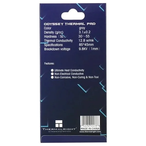 Thermalright Pad 85x45x0.5mm Odyssey Termal Pad - Mavi - Görsel 2
