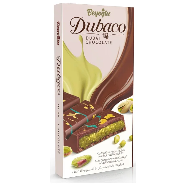 Beyoğlu Dubaco Çıtır Kadayıflı Dubai Çikolatası 200 Gr - Görsel 2