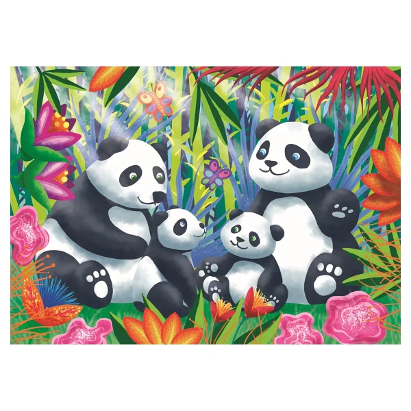Ks Games The Panda Family Puzzle 24 Parça 32706 - Görsel 3