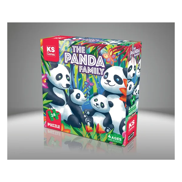 Ks Games The Panda Family Puzzle 24 Parça 32706 - Görsel 2