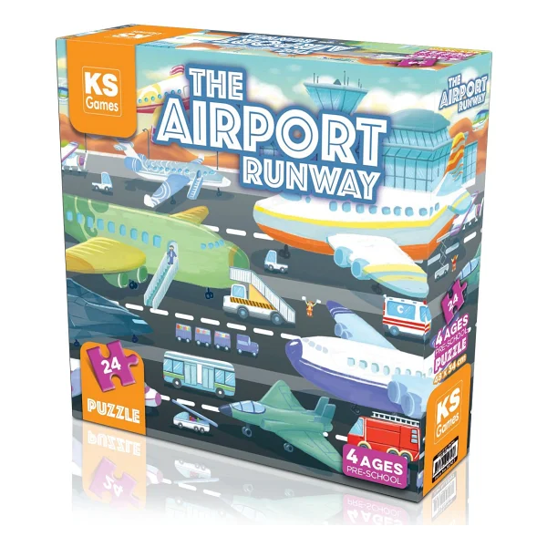 Ks Games The Airport Runway Puzzle 24 Parça 32707 - Görsel 2
