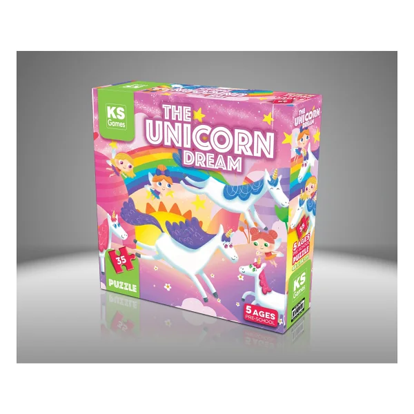 Ks Games The Unicorn Dream Puzzle 35 Parça 32710 - Görsel 4