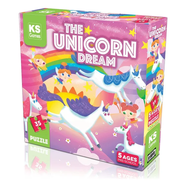 Ks Games The Unicorn Dream Puzzle 35 Parça 32710 - Görsel 2
