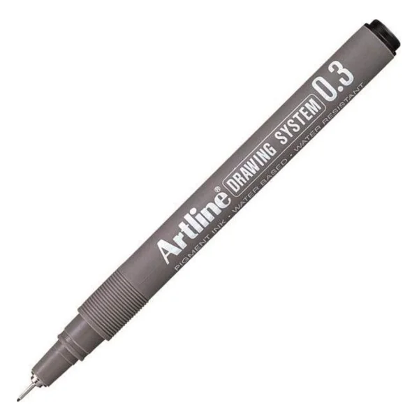 Artline 233 0.3 Mm Siyah Teknik Çizim Kalemi - Görsel 9