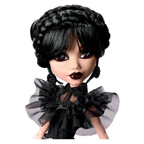 Monster High Wednesday Balo Elbiseli Bebek Hxj03 - Görsel 3
