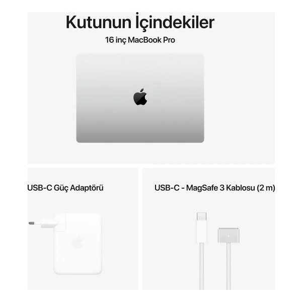MacBook Pro M4 Pro 48 GB 512 GB SSD 16.2" Notebook - Görsel 8