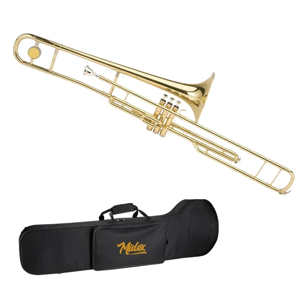 Midex Trm-P247t Si Bemol Pistonlu Trombon - Görsel 3