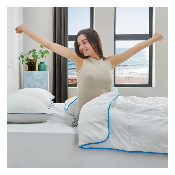 Puffy Cool Balance Çift Kişilik Yorgan - 195 X 215 Cm - Beyaz - Görsel 2
