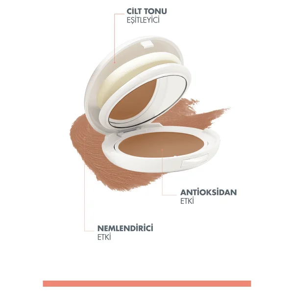 Avene Compact Teintee Spf 50+ 10 Gr Krem Fondöten - Görsel 5