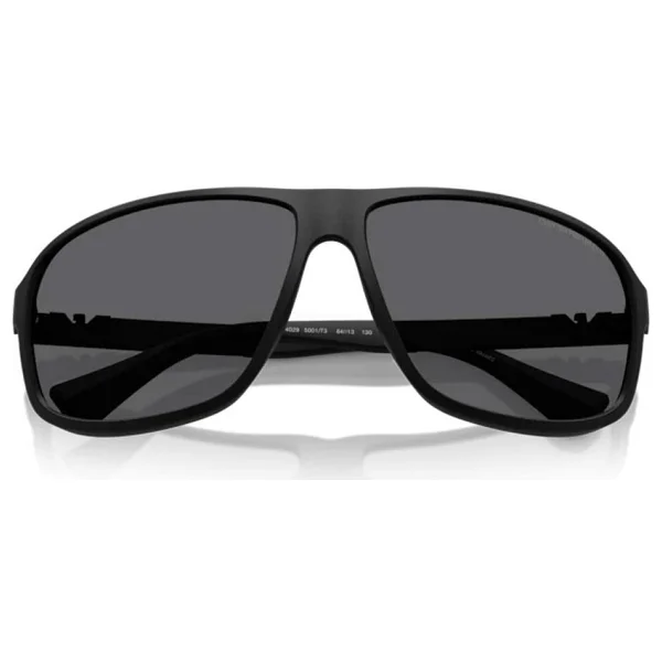Emporio Armani EA4029 5001T3 Black-Grey Polarize Erkek Güneş Gözlüğü - Görsel 4