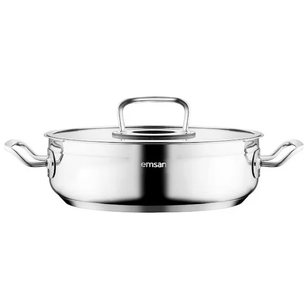 Emsan Elite 28 Cm Çelik Karnıyarık Tenceresi - Görsel 2