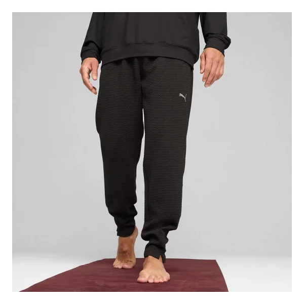 Puma Studio Texture 525733-67 Bej Erkek Eşofman Altı - Görsel 7