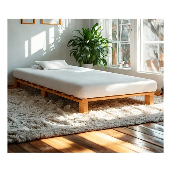 Pinoxi Ahşap Platform Karyola 100x200 Cm - Görsel 3