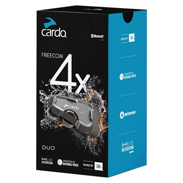 Cardo Freecom 4 Plus İkili Paket Bluetooth Intercom - Görsel 5