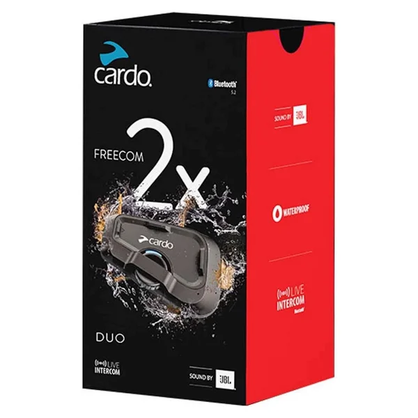 Cardo Freecom 2x İkili Paket Bluetooth Intercom - Görsel 4