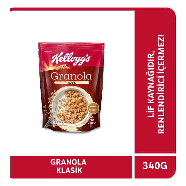 Kellogg's Klasik 340 Gr Granola - Görsel 6