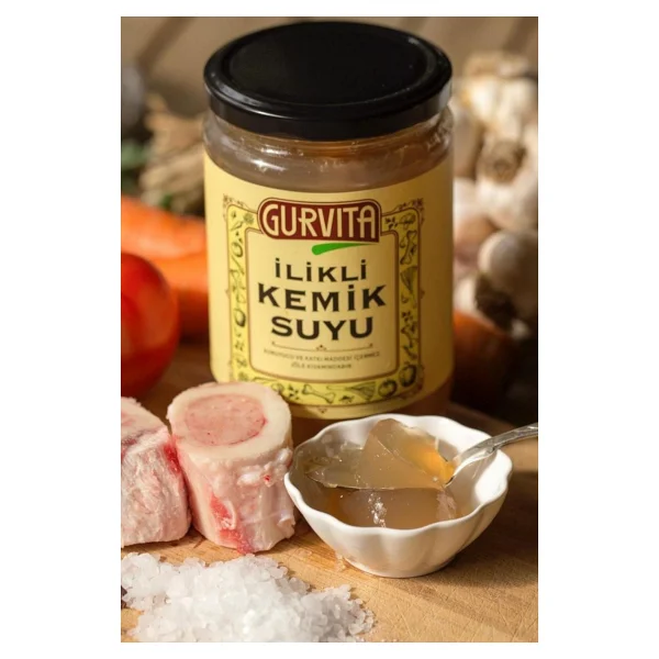 Gurvita Sebzeli İlikli Kemik Suyu 660 Ml 8'li - Görsel 2