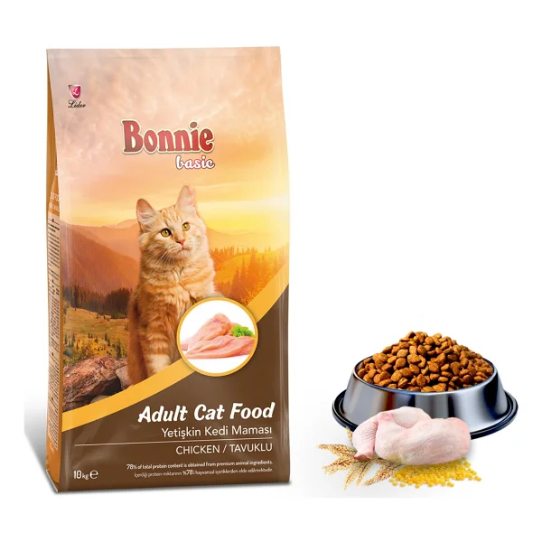 Bonnie Tavuklu 10 Kg Yetişkin Kedi Maması - Görsel 5