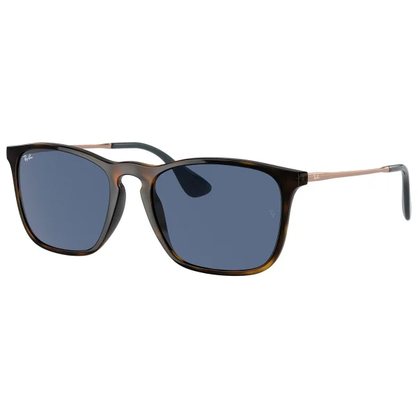 Ray-Ban Chris 4187 639080 Havana-Blue Güneş Gözlüğü - Görsel 2
