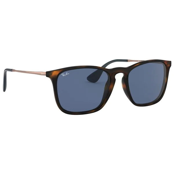 Ray-Ban Chris 4187 639080 Havana-Blue Güneş Gözlüğü - Görsel 3
