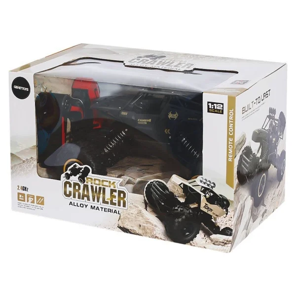 Gepettoys 1:12 4x4 Metal Rock Crawler 9268 Uzaktan Kumandalı Araba - Görsel 2